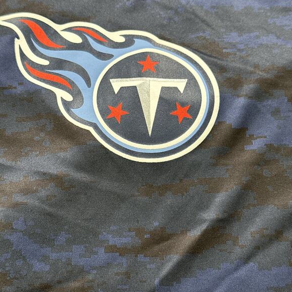Tennessee Titans Shirt Youth Boys Medium 10/12 Long Sleeve NFL Team Aparrel NEW - Picture 2 of 11